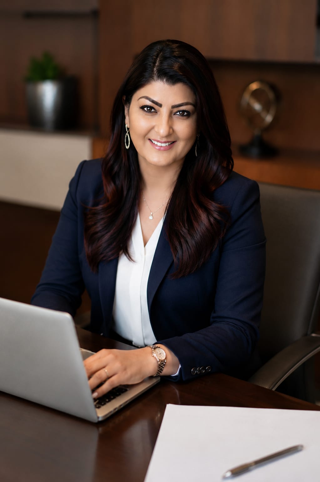 Dr. Sonia Cheema at work