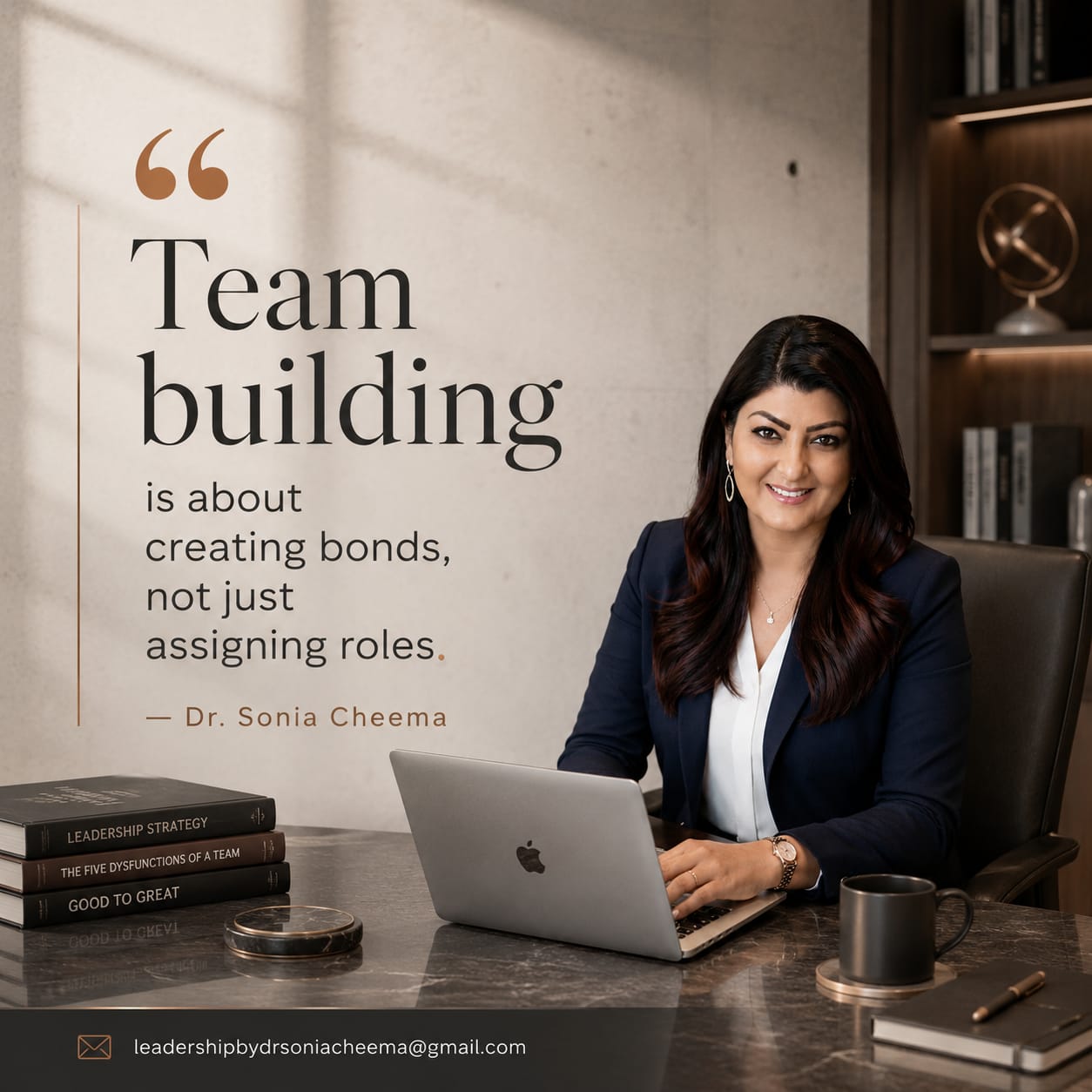 Dr. Sonia Cheema on team building